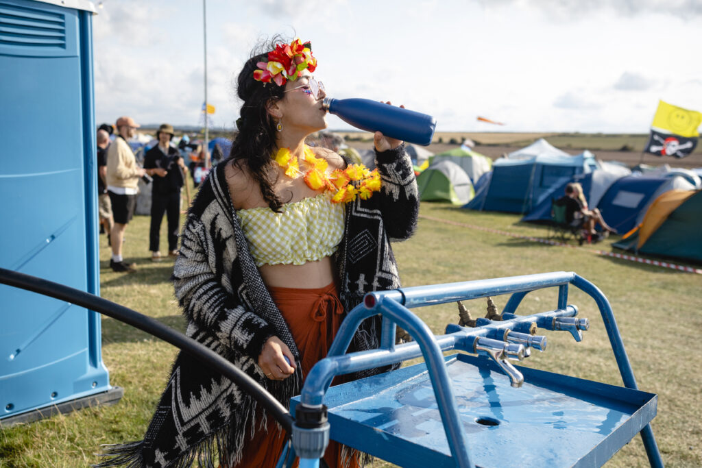 Festivals require bulk water delivery for drinking, cooking and handwashing